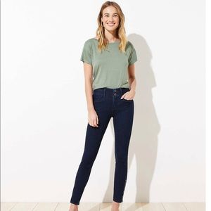 Loft - Ankle Zip Slim Pocket Skinny Jeans